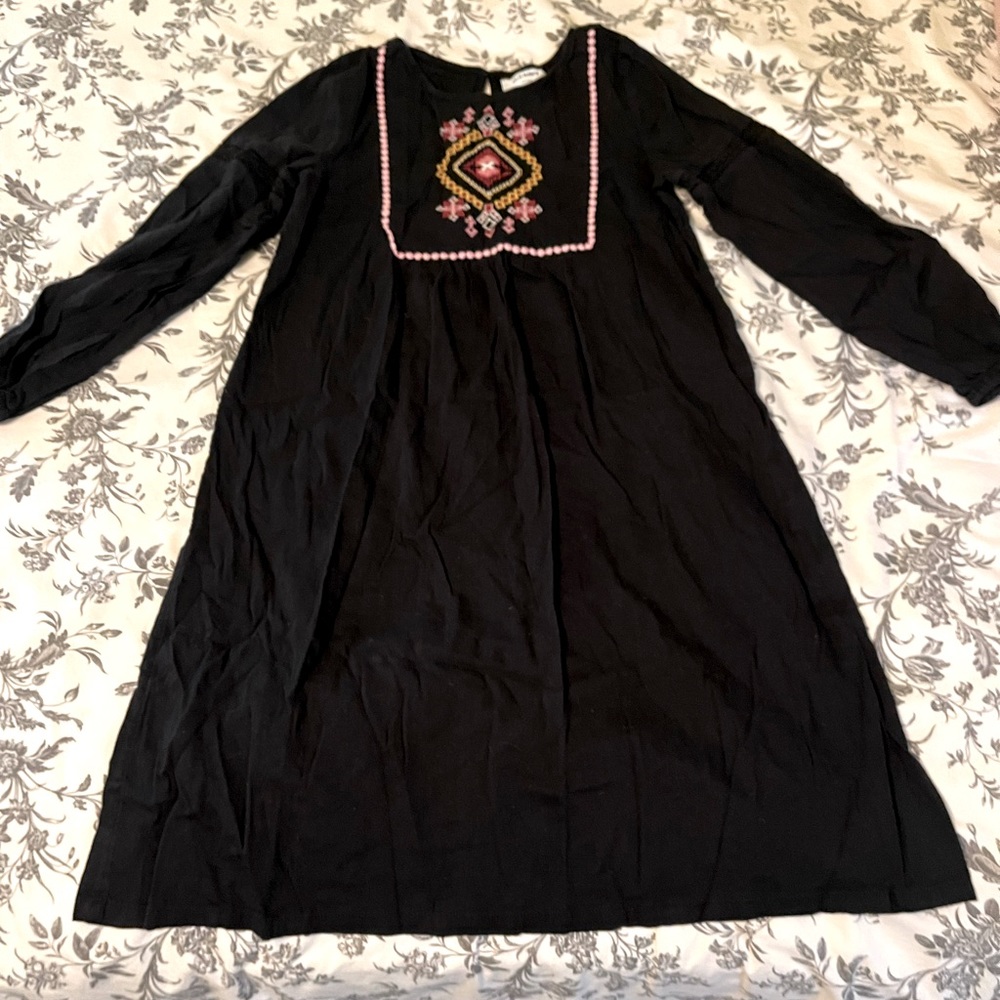 Girls black dress